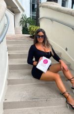 CLAUDIA ROMANI Out and About in Miami Beach 09/18/2022