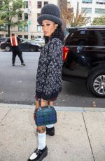 COI LERAY Arrives at Coach Fashion Show in New York 09/12/2022