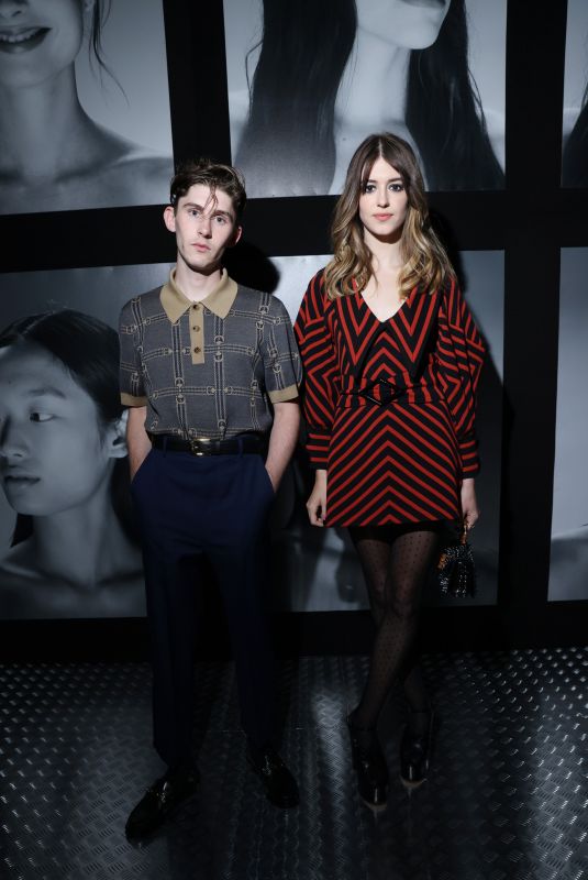 DAISY EDGAR-JONES at Gucci Show at Milan Fashion Week 09/23/2022