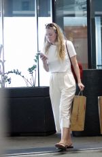 DAKOTA FANNING Out for Ice Cream in Los Angeles 08/30/2022