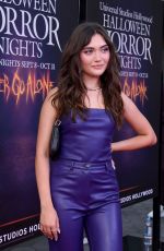DANIELA NIEVES at Universal Studios Halloween Horror Nights Opening Night in Universal City 09/08/2022