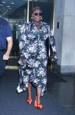 DANIELLE BROOKS Leaves Today Show in New York 08/31/2022