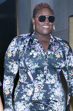 DANIELLE BROOKS Leaves Today Show in New York 08/31/2022