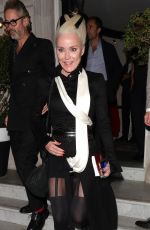 DAPHNE GUINNESS Leaves Kate Moss Party at Twenty Two in London 09/06/2022