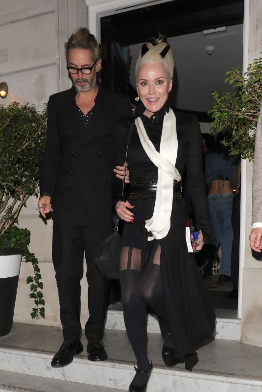 DAPHNE GUINNESS Leaves Kate Moss Party at Twenty Two in London 09/06/2022