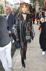DEBBY RYAN Arrives at Coach Fashion Show in New York 09/12/2022
