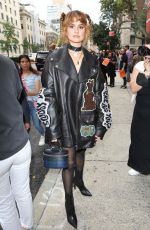DEBBY RYAN Arrives at Coach Fashion Show in New York 09/12/2022