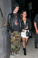 DEMI LOVATO and Jutes Leaves Crossroads Kitchen in Los Angeles 09/29/2022