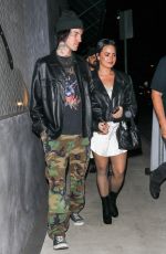 DEMI LOVATO and Jutes Leaves Crossroads Kitchen in Los Angeles 09/29/2022