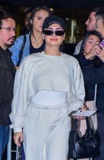 DEMI LOVATO Arriveas at Galeao aairport in Rio de Janeiro 09/06/2022