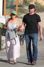 DENISE RICHARDS and Aaron Phypers Out for Lunch Date in Malibu 08/31/2022