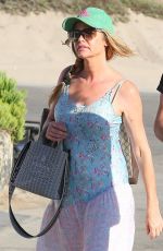 DENISE RICHARDS and Aaron Phypers Out for Lunch Date in Malibu 08/31/2022