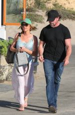 DENISE RICHARDS and Aaron Phypers Out for Lunch Date in Malibu 08/31/2022