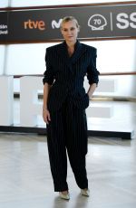 DIANE KRUGER at Marlowe Photocall in San Sebastian 09/24/2022