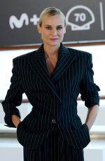 DIANE KRUGER at Marlowe Photocall in San Sebastian 09/24/2022