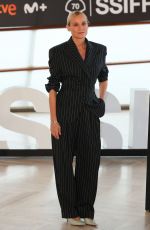 DIANE KRUGER at Marlowe Photocall in San Sebastian 09/24/2022