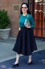 DITA VON TEESE Out in New York 09/20/2022