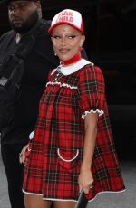 DOJA CAT Arrives at Coach Show at New York Fashion Week 09/12/2022
