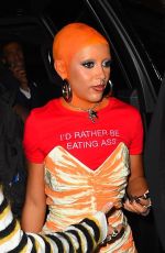DOJA CAT Arrives at Marni Show at New York Fashion Week 09/10/2022