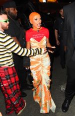 DOJA CAT Arrives at Marni Show at New York Fashion Week 09/10/2022