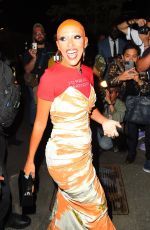 DOJA CAT Arrives at Marni Show at New York Fashion Week 09/10/2022