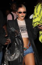 DOJA CAT Arrives at Vogue Party in New York 09/12/2022