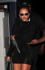 DOJA CAT Leaves Carbone in New York 09/12/2022