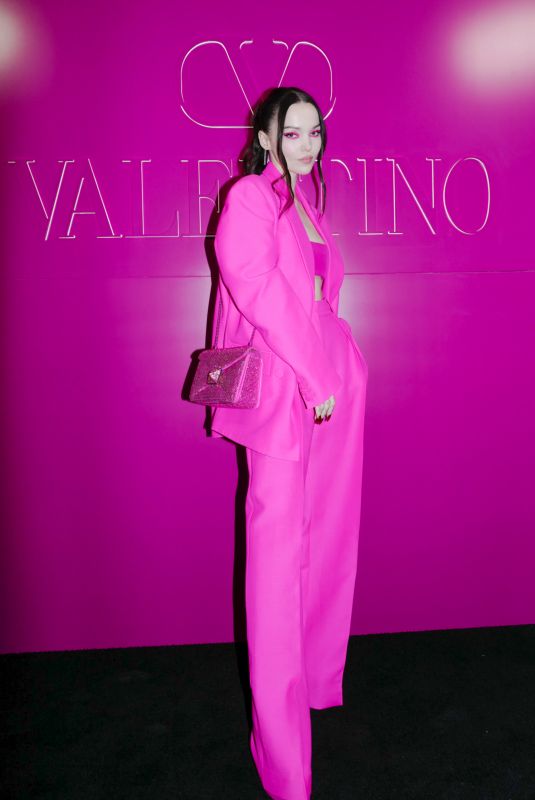 DOVE CAMERON at Valentino Pink PP Club Night x Daphne in New York 09/22/2022