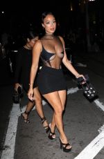 DRAYA MICHELE Arrive at NYFW GQ Party in New York 09/10/2022