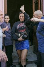 DUA LIPA Leaves a Restaurant in Buenos Aires 09/13/2022