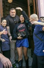 DUA LIPA Leaves a Restaurant in Buenos Aires 09/13/2022