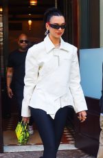 DUA LIPA Leaves Her Hotel in New York 09/27/2022