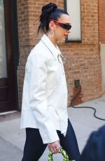DUA LIPA Leaves Her Hotel in New York 09/27/2022