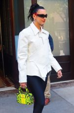 DUA LIPA Leaves Her Hotel in New York 09/27/2022