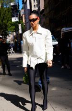 DUA LIPA Leaves Her Hotel in New York 09/27/2022