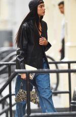 DUA LIPA Leaves Her Hotel in New York 09/28/2022