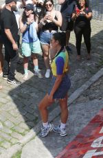 DUA LIPA Out and About in Rio de Janeiro 09/10/2022