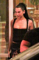 DUA LIPA Out for Dinner in Rio De Janeiro 09/09/2022