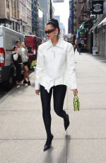 DUA LIPA Out for Lunch at Altro Paradiso in New York 09/27/2022