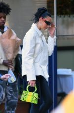 DUA LIPA Out for Lunch at Altro Paradiso in New York 09/27/2022