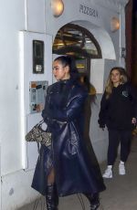 DUA LIPA Out for Pizza in Buenos Aires 09/15/2022
