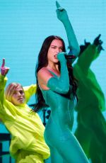 DUA LIPA Performs at Her Concert in Monterrey 09/23/2022