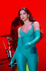 DUA LIPA Performs at Her Concert in Monterrey 09/23/2022