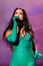 DUA LIPA Performs at Her Future Nostalgia Tour at Sistrito Anhembi in Sao Paulo 09/08/2022