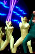 DUA LIPA Performs at Her Future Nostalgia Tour in Bogota 09/18/2022
