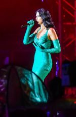 DUA LIPA Performs at Rock in Rio Festival at Cidade Do Rock in Rio De Janeiro 09/11/2022