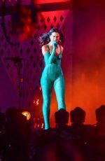 DUA LIPA Performs at Rock in Rio Festival at Cidade Do Rock in Rio De Janeiro 09/11/2022