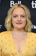 ELISABETH MOSS at The Handmaid