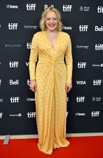 ELISABETH MOSS at The Handmaid