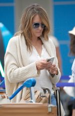 ELIZABETH HURLEY Arrives at Nice Airport 09/01/2022